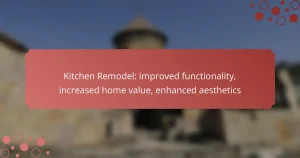 Kitchen Remodel: improved functionality, increased home value, enhanced aesthetics